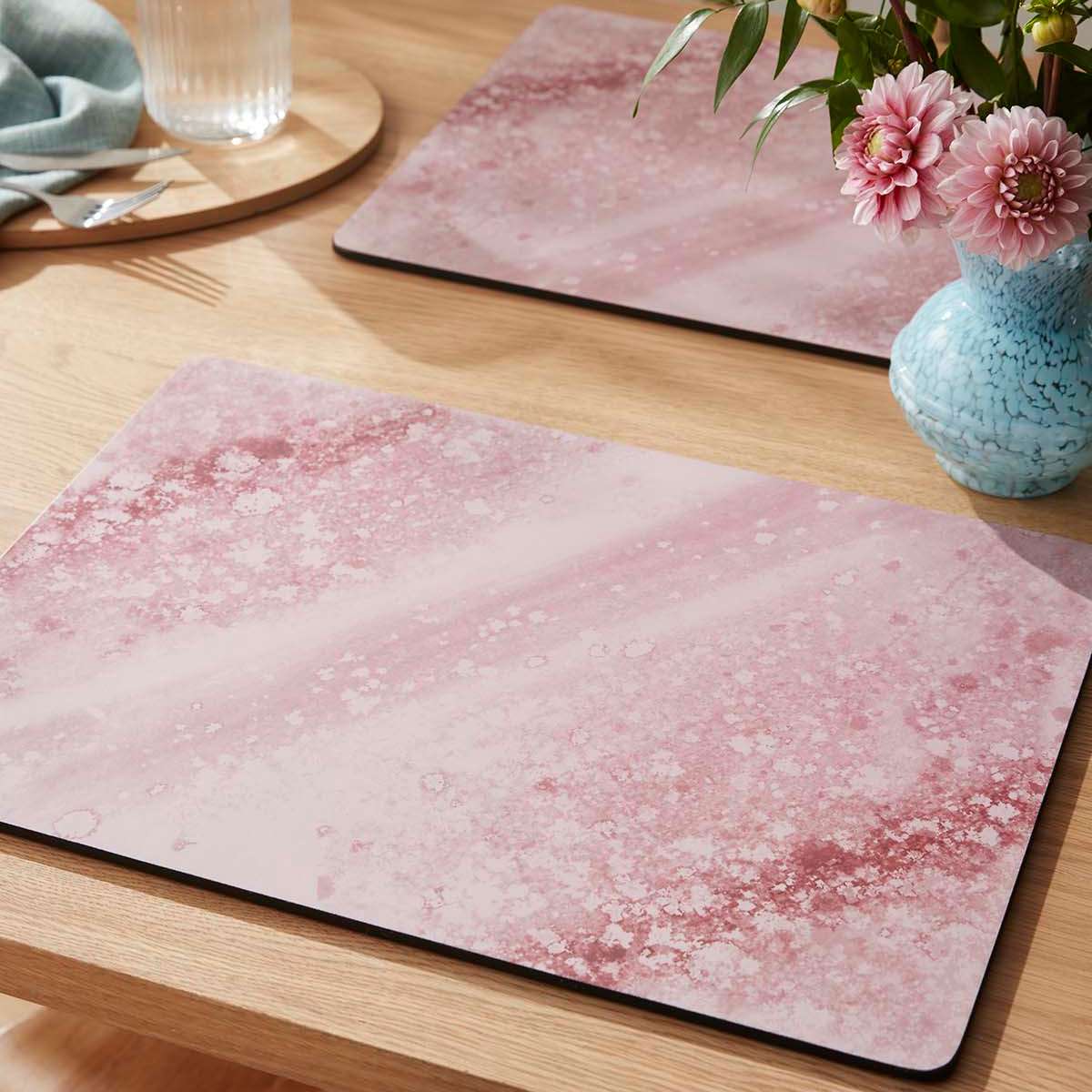 Portmeirion Minerals Rose Quartz Set of 4 Large Placemats image number null